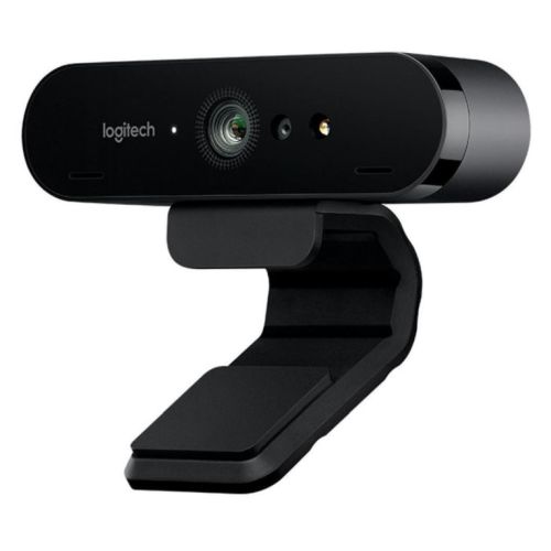 Logitech BRIO 500 4K UHD 13MP HDR Webcam, USB-A, Light Correction, Privacy Shutter, Noise-Cancelling Mics, Windows Hello Support, Graphite Logitech BRIO 500 4K UHD 13MP HDR Webcam, USB-A, Light Correction, Privacy Shutter, Noise-Cancelling Mics, Windows Hello Support, Graphite
